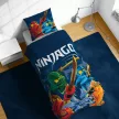 Lego Ninjago Elemental Wonders gyerek, ovis ágyneműhuzat 100×135 cm, 40×60 cm