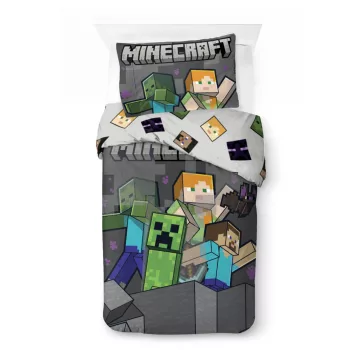   Minecraft Mob Fushion Mayhem ágyneműhuzat 140×200cm, 70×90 cm