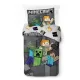 Minecraft Mob Fushion Mayhem ágyneműhuzat 140×200cm, 70×90 cm