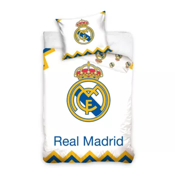 Real Madrid Champions ágyneműhuzat 140×200cm, 70×90 cm