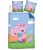 Peppa malac New Member gyerek, ovis ágyneműhuzat 100×135cm, 40×60 cm