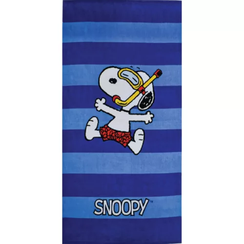 Snoopy Diving fürdőlepedő, strand törölköző 70x140cm