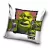 Shrek Fury párnahuzat 40x40 cm Velúr