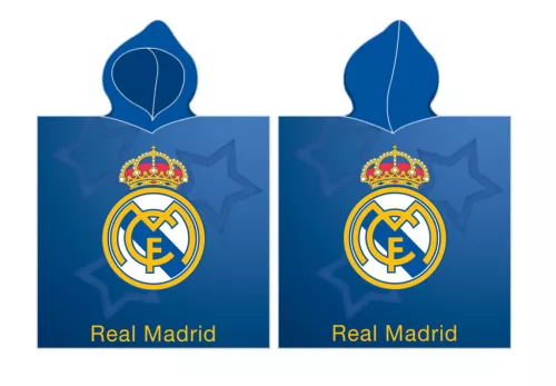 Real Madrid Star strand törölköző poncsó 55x110 cm (Fast Dry)