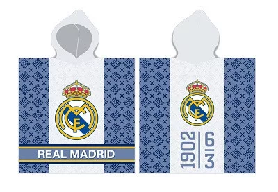 Real Madrid Legend strand törölköző poncsó 60x120 cm