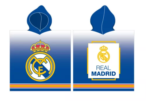 Real Madrid La Liga strand törölköző poncsó 55x110 cm
