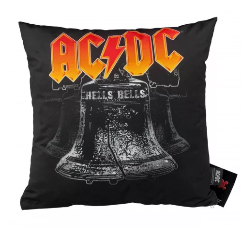 AC/DC Hells Bells párnahuzat 40x40 cm
