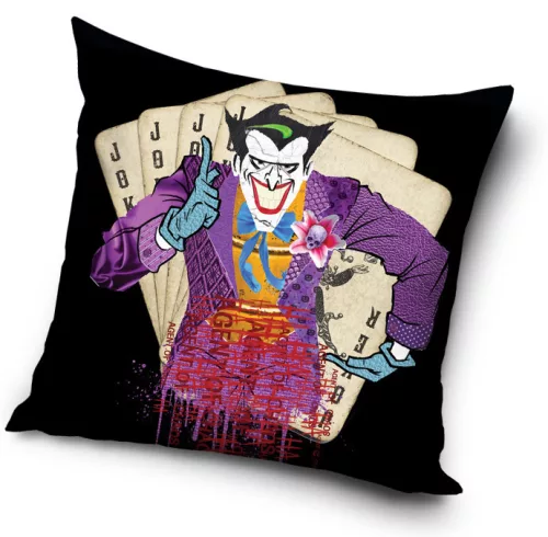 Joker Card párnahuzat 40x40 cm