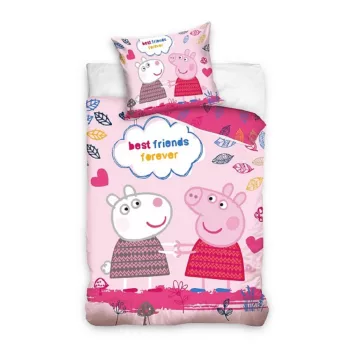 Peppa malac Forever ágyneműhuzat 140×200cm, 60x70 cm