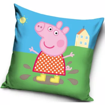 Peppa malac Mud párnahuzat 40x40 cm