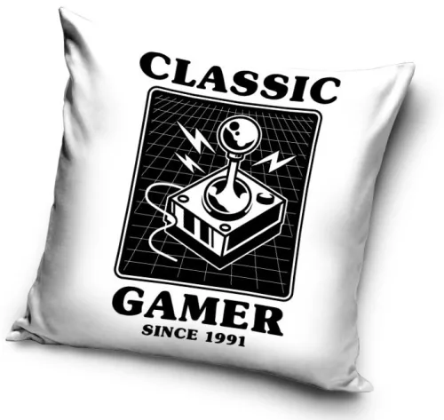 Gamer Classic párnahuzat 40x40 cm