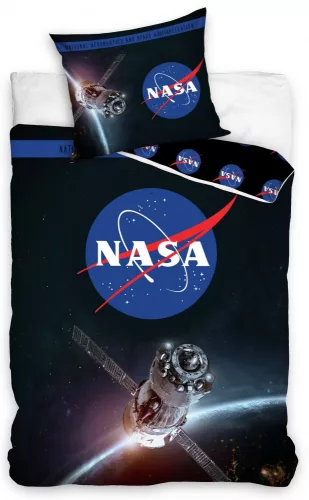 NASA Mission ágyneműhuzat 140×200cm, 70×90 cm