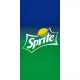 Sprite Ombre fürdőlepedő, strand törölköző 70x140cm