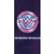 Wonder Woman Purple fürdőlepedő, strand törölköző 70x140cm