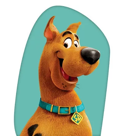 Scooby-Doo Fearful formapárna, díszpárna 36x23 cm