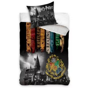   Harry Potter Houses Night ágyneműhuzat 140×200cm, 70×90 cm