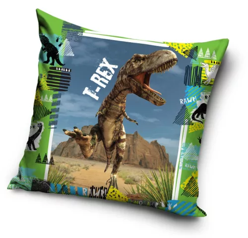 Dinoszaurusz T-Rex Desert párnahuzat 40x40 cm