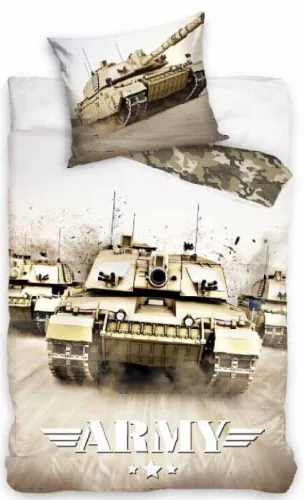 Tank Army ágyneműhuzat 140×200cm, 70×90 cm