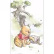 Disney Micimackó Lazy Honey kéztörlő arctörlő, törölköző 30x50cm