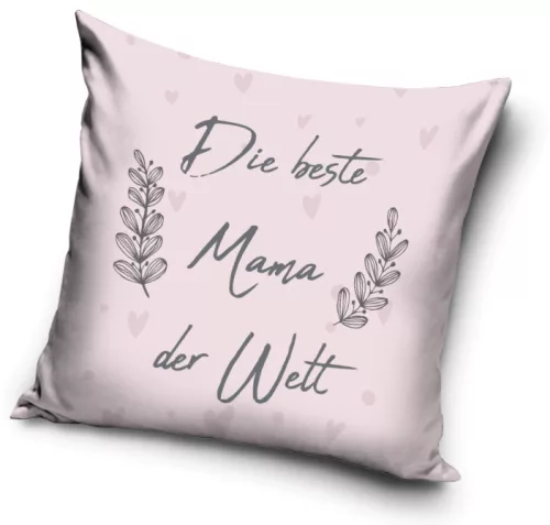 Die beste Mama párnahuzat 40x40 cm