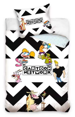 Cartoon Network Characters ágyneműhuzat 140×200cm, 70×90 cm