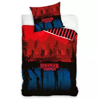   Stranger Things Upside Down ágyneműhuzat 140×200cm, 70×90 cm