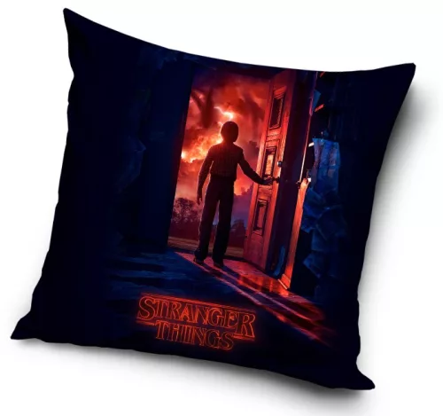 Stranger Things Open Door párnahuzat 40x40 cm