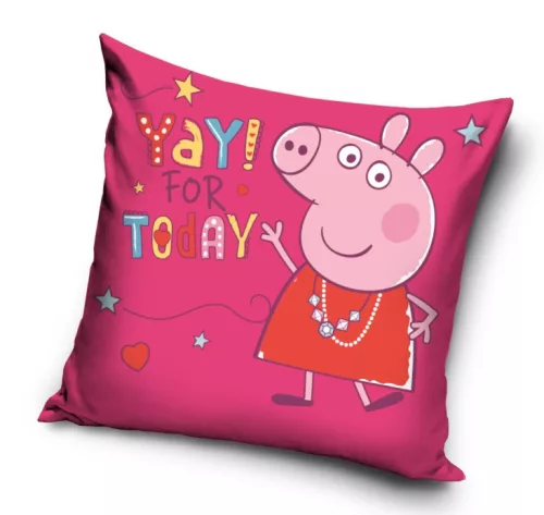 Peppa malac Today párnahuzat 40x40 cm