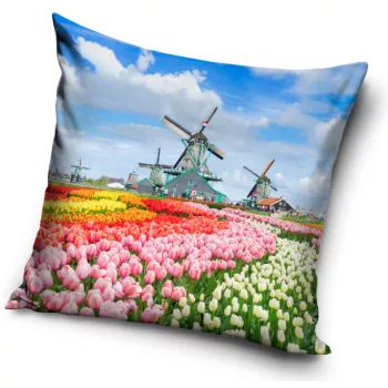 Amsterdam Tulips párnahuzat 40x40 cm