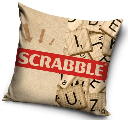 Scrabble Board Game párnahuzat 40x40 cm