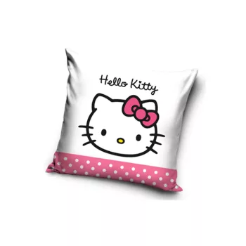 Hello Kitty Bow párnahuzat 40x40 cm Velúr