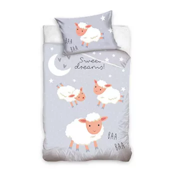   Bárány Sweet Dreams gyerek, ovis ágyneműhuzat 100x135 cm, 40x60 cm