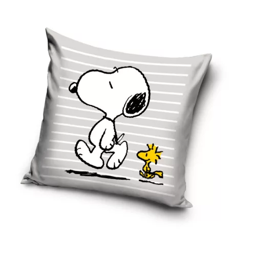 Snoopy Woodstock párnahuzat 40x40 cm Velúr