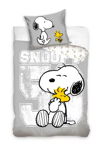 Snoopy Hug ágyneműhuzat 140×200cm, 70x90 cm