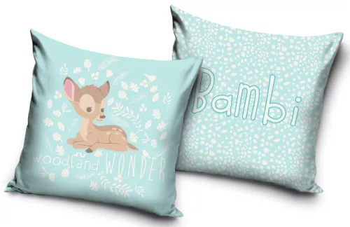 Disney Bambi Woodland párnahuzat 40x40 cm Velúr