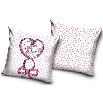 Disney Marie Ribbon párnahuzat 40x40 cm Velúr