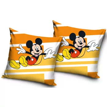 Disney Mickey Orange párnahuzat 40x40 cm Velúr
