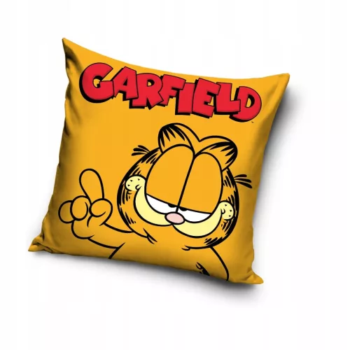Garfield Nap párnahuzat 40x40 cm Velúr