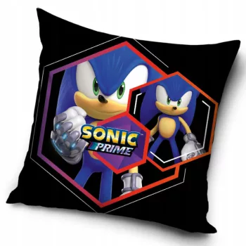 Sonic a sündisznó Prime párna, díszpárna 40x40 cm