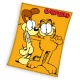 Garfield Lazy Days coral fleece polár takaró 150x200cm