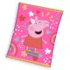 Peppa malac Piggy Tales coral fleece polár takaró 130x160cm