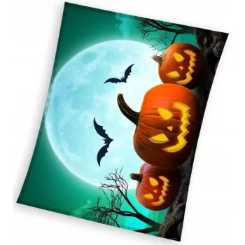 Halloween Moon coral fleece polár takaró 150x200cm