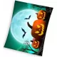 Halloween Moon coral fleece polár takaró 150x200cm