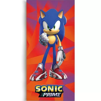   Sonic a sündisznó Prime fürdőlepedő, strand törölköző 70x140cm