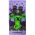 Minecraft Purple fürdőlepedő, strand törölköző 70x140cm