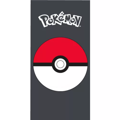 Pokémon Pokeball fürdőlepedő, strand törölköző 70x140cm