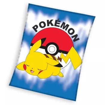 Pokémon Chuchu Nap flanel polár takaró 130x160cm