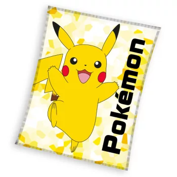 Pokémon Spark flanel polár takaró 130x160cm