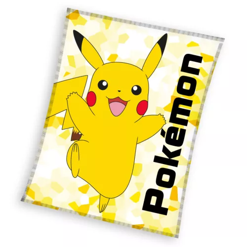 Pokémon Spark flanel polár takaró 130x160cm