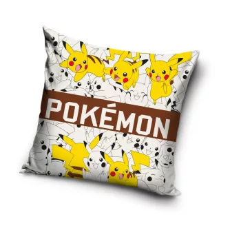 Pokémon PikaPal párnahuzat 40x40 cm Velúr